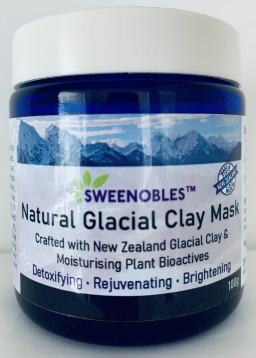 Sweenobles NZ Glacial Clay Bio-Active Wash-Off Mask (Net 100g)